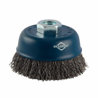 Escova Aço Brasfort Copo 85XM14 Aço Carbono