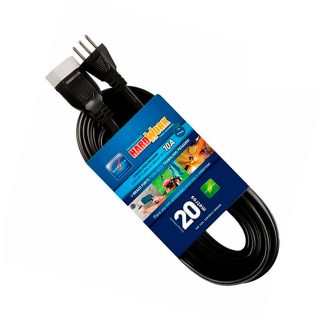 Extensão Daneva Prolongador Macho Femea PP 2P 0,75X20m Preta 10A DN1530