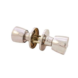 Fechadura Tubular Gold para Divisoria TF03 Branca SFT050003