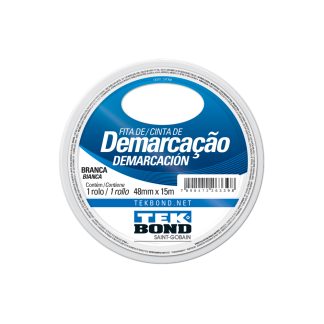 Fita Demarcacão Solo Tekbond 48X15m Branca 0142.000041.012RL