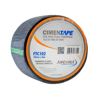 Fita Drywall Ancora Telada para Placa Cimenticia 102mm X 46m FTC102