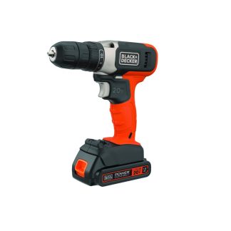 Furadeira/Parafusadeira Black & Decker 3/8"20V MAX Bateria Litio 2 Velocidades BCD702C1-BR