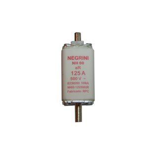 Fusivel NH Negrini Ultra Rápido 00/125A NH-00-125/500UR