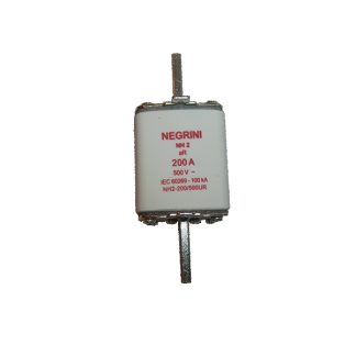 Fusivel NH Negrini Ultra Rápido 02/200A NH-2-200/500UR