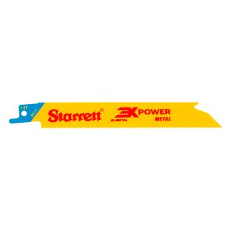 Lamina Serra Sabre Starrett 150mm/6" Bi-Metal 2 Peças 14 Dentes B614-2