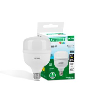 Lâmpada LED Bulbo Taschibra 61W 6500K E27