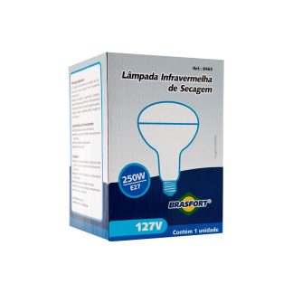 Lâmpada Secagem Infra-Vermelho Brasfort 250 X 127V