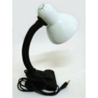 Luminaria Mesa com Garra Cads Bivolt Branca