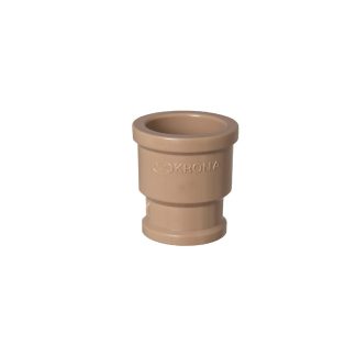 Luva Marrom Krona Liso Liso Reducão 75mm X60mm 588