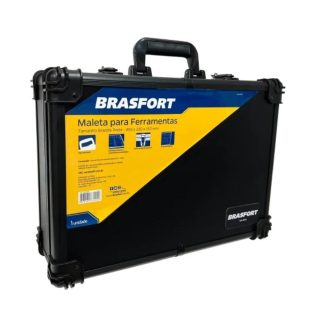 Maleta Ferramenta Preta Brasfort 45X33X15