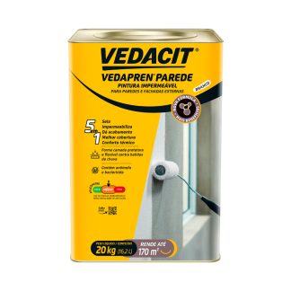Manta Liquida Vedapren Parede Branca 20kg Lata