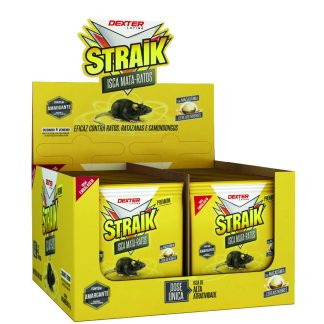 Mata-Rato Dexter Straik com 40PACOTES/25g