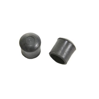 Ponteira Cadeira Forsan Borracha Preta (H)1.1/4" 20 Peças 0056P