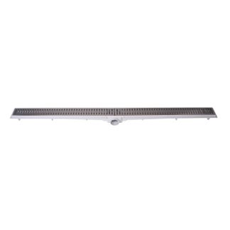 Ralo Linear Estrela com Grelha INOX 5X100cm