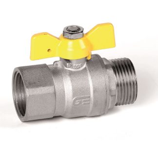Registro GAS Genebre Reto Borboleta 1/2X1/2MACHO Femea 3515 04