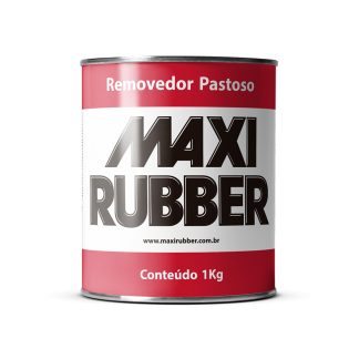 Removedor de Tintas Maxi Rubber Pastoso 1kg 2MS001
