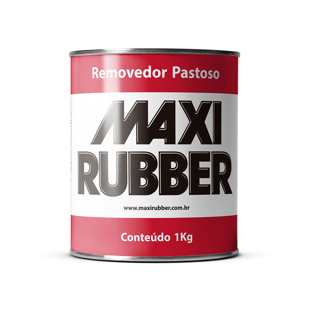 Removedor de Tintas Maxi Rubber Pastoso 1kg 2MS001