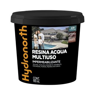 Resina Multiuso Hydronorth Acqua Fosca 900ml Incolor Pote
