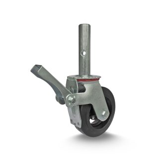 Rodizio para Andaime Colson Base Giratoria com Trava 140mm