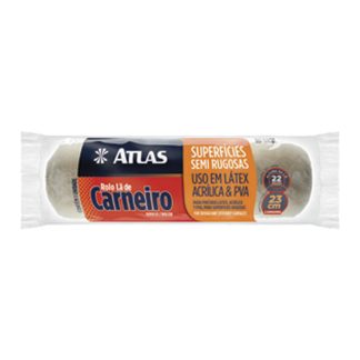 Rolo LA Atlas Pele Carneiro 23cm sem Cabo