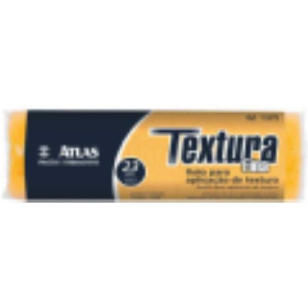 Rolo Textura Atlas Fina Espuma 23 sem Cabo