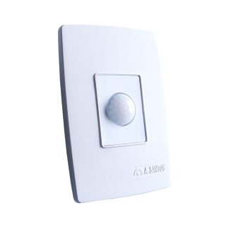 Sensor Asantos Parede Embutir Branco LED Redondo
