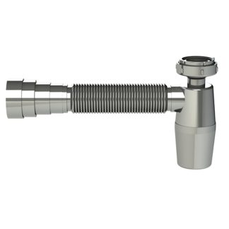 Sifão PVC Copo Flexivel Valeplast Metalizado