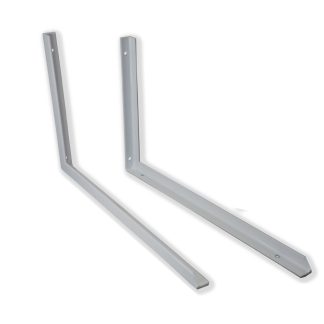 Suporte Prateleira Hayner Reforcada SMF Branca 30cm PAR