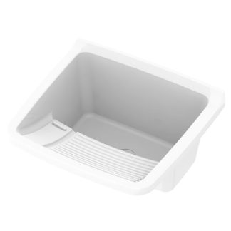 Tanque Plástico Valeplast Branco 48X30