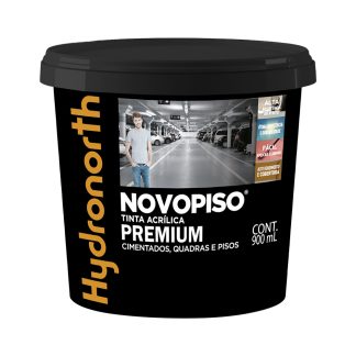 Tinta Hydronorth Novopiso Premium Piso 900ml Fosco Branco Pote