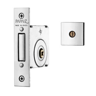 Trava Papaiz Quadrupla 140 Cromada Dupla 0302767CR
