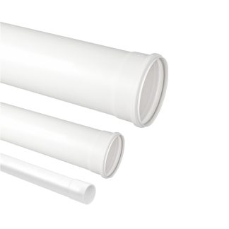 Tubo Plástico Krona Branco Esgoto 150mm 6" X3m 114