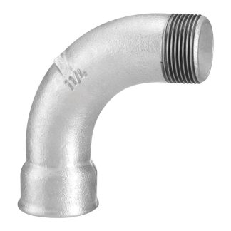 Tupy Curva Macho/Femea Ferro Galvanizado (G)1.1/2