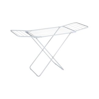 Varal Chao Maxeb Aço com ABA Branco 1,40m