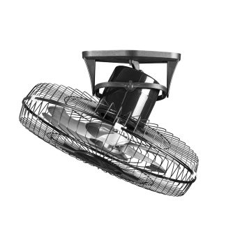 Ventilador Teto Ventidelta 360GRAUS Premium Preto Bivolt 170W