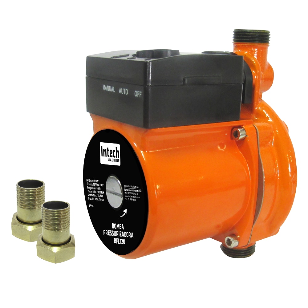 Bomba Água Pressurizadora Intech Machine BFL120 127V BFL120 127V
