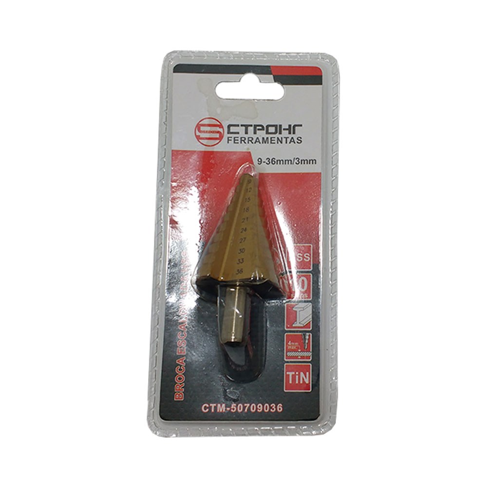Broca Escalonada Ctpohr 9 A 36mm 630