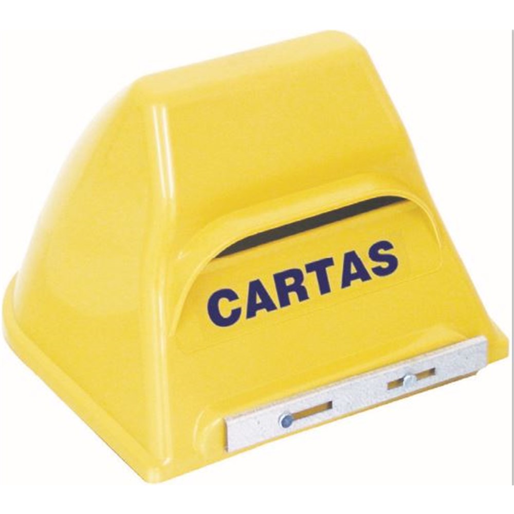 Caixa Carta Enerlux Plástica "Correio" Amarela 101