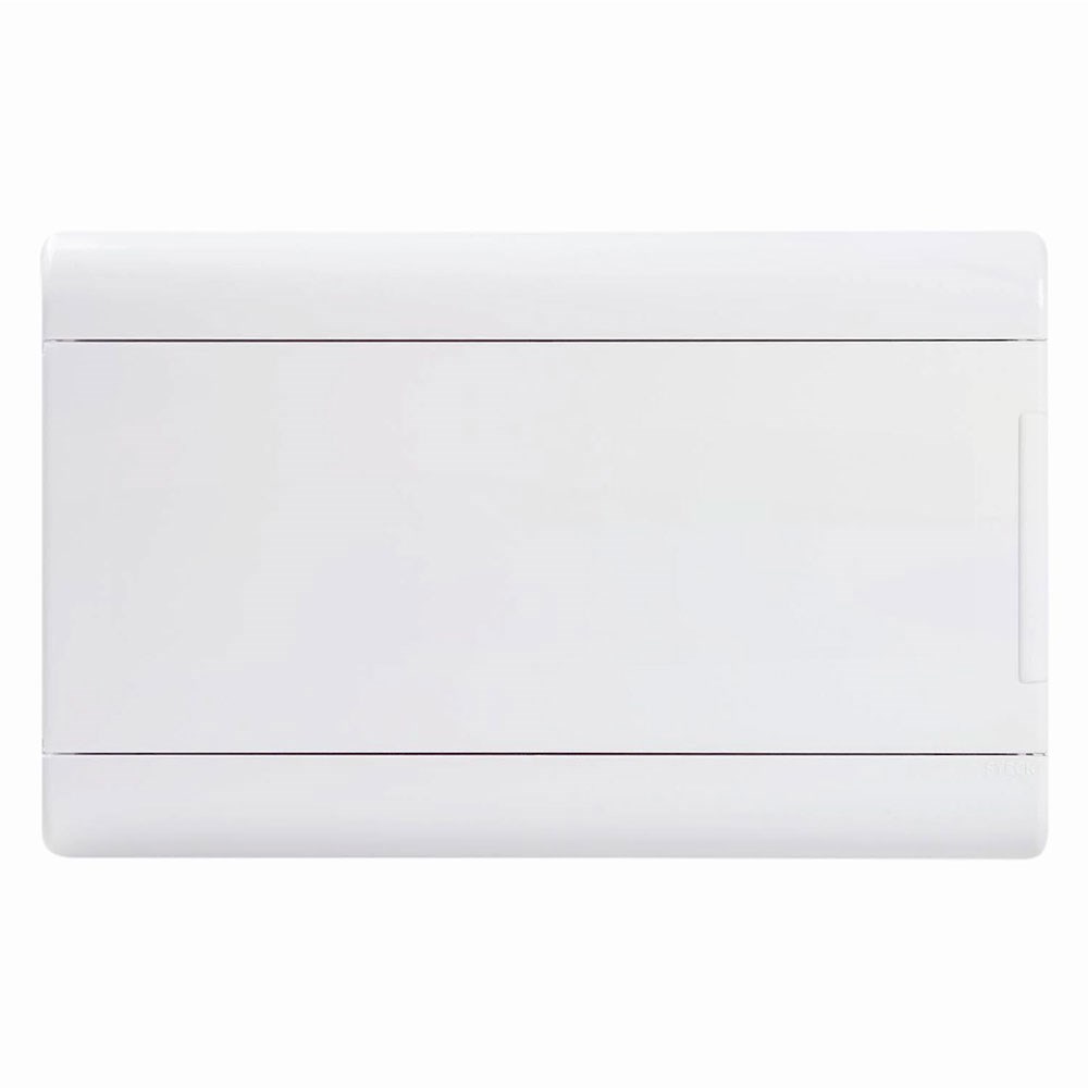 Centrinho Steck Ouro Embutir 12 DIN Porta Branco SCM12OBR
