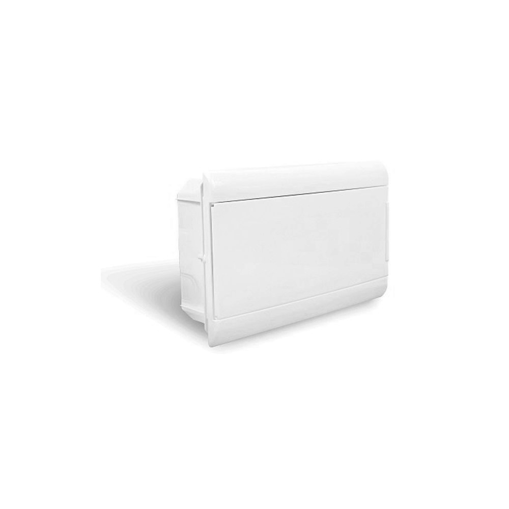 Centrinho Steck Ouro Embutir 16 DIN Porta Branco SCM16OBR