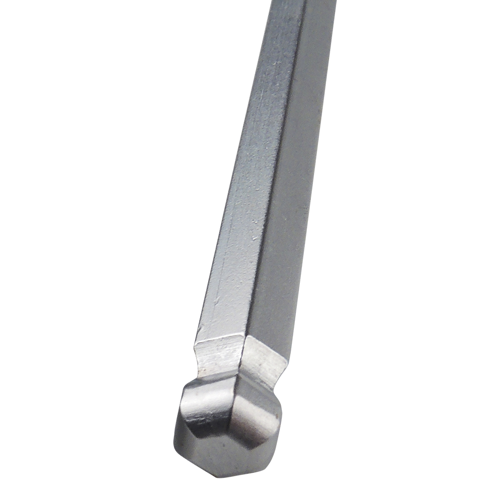 Chave Allen Brasfort 1,5 A 10mm Abaulada Longa com 09 Peças