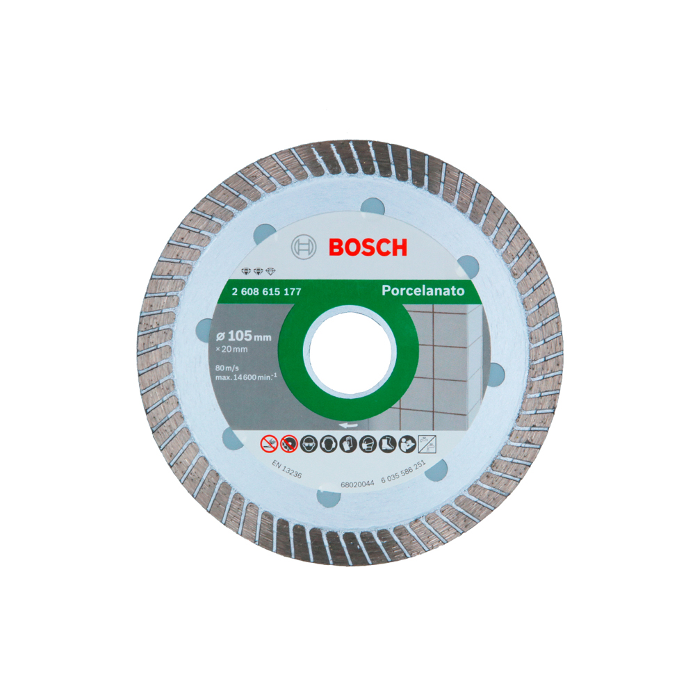 Disco Diamantado Bosch 105mm Porcelanato