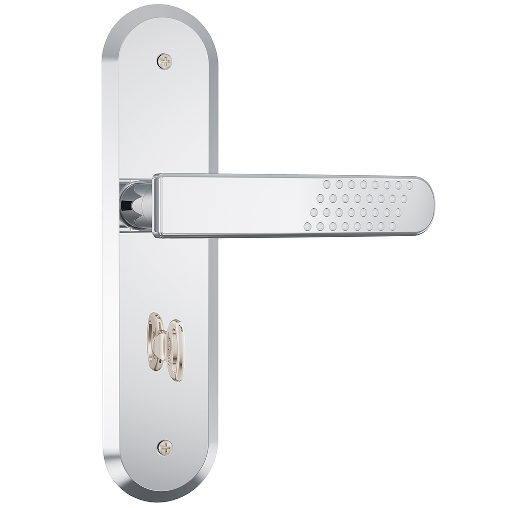 Fechadura Stam 1820/21 WC INOX Alavanca