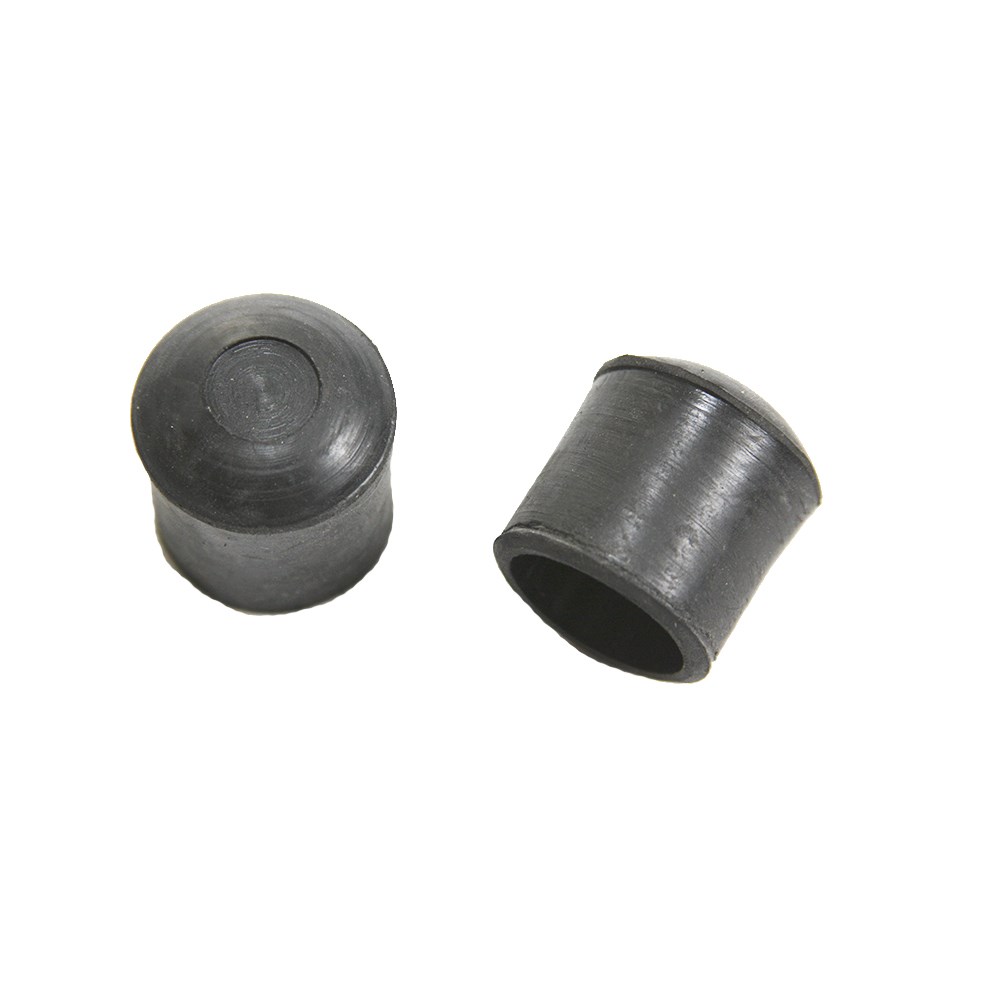 Ponteira Cadeira Forsan Borracha Preta (I)1.1/2" 20PECAS 0059P
