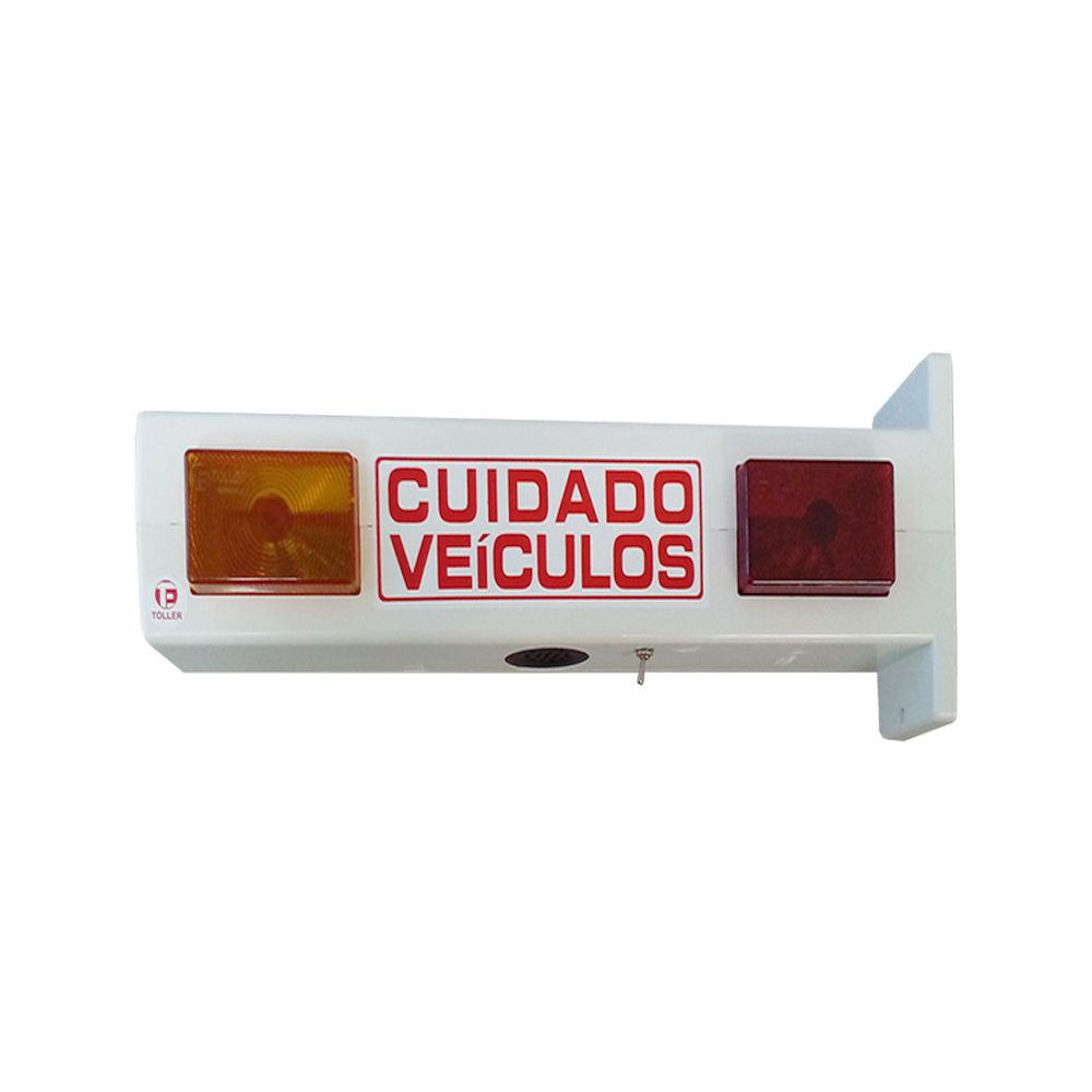 Sinalizador Garagem Toller PVC LED com BIP Bivolt TESG-1L